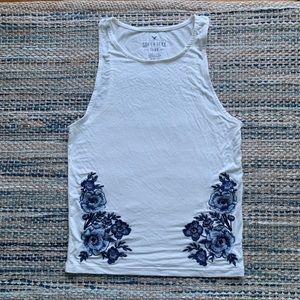 American Eagle High Neck Tank Top